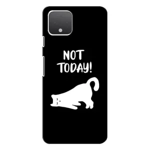 Бампер с изображением Котиков для Гугл Пиксель 4 XL (Not Today)