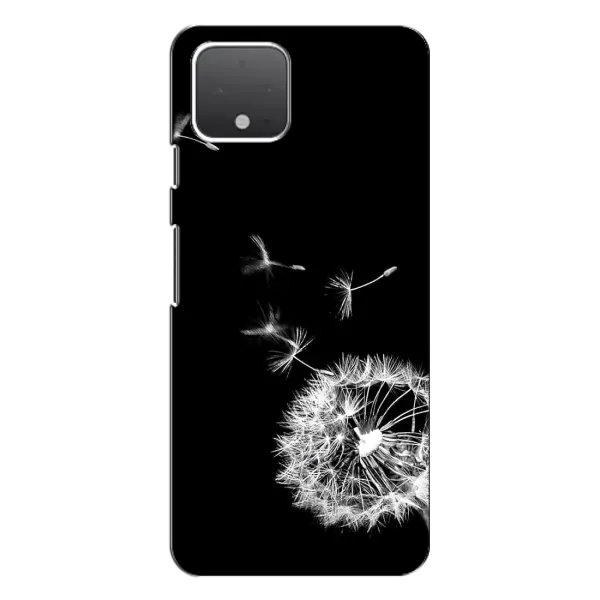 Чехол с рисунком «Одуванчик на чёрном» для Google Pixel 4 XL Чехол с рисунком «Одуванчик на чёрном» для Google Pixel 4 XL
