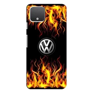 Чехол "Фольксваген" для Google Pixel 4 XL (Огненный Лого)