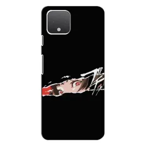 Силіконові чохлі з очіма Anime для Гугл Піксель 4 XL (Персона 5)