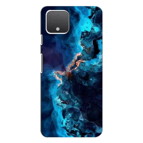 Чехол с рисунком «Синий мрамор» для Google Pixel 4 XL Чехол с рисунком «Синий мрамор» для Google Pixel 4 XL