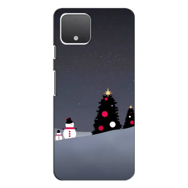Чохол з малюнком «Сніговички» для Google Pixel 4 XL Чохол з малюнком «Сніговички» для Google Pixel 4 XL