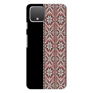 Силиконовый Чехол на Google Pixel 4 XL с картинкой Вышиванки (Стильная вишиванка)