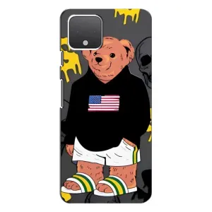 Чехлы Мишка Тедди для Гугл Пиксель 4 XL (Teddy USA)
