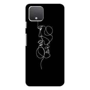 Силиконовые Чехлы Любимому человеку для Google Pixel 4 XL (Влюбленная пара)