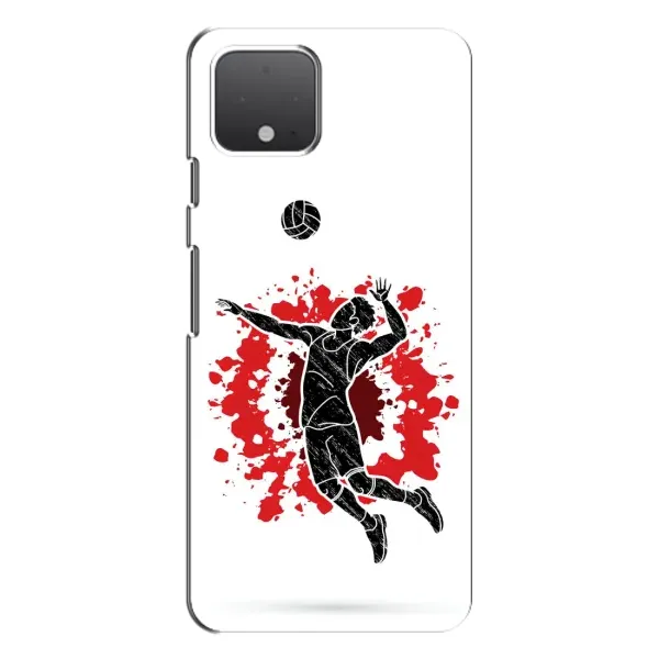 Чехол с рисунком «Волейболист» для Google Pixel 4 XL Чехол с рисунком «Волейболист» для Google Pixel 4 XL