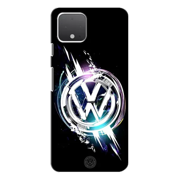 Чехол с рисунком «Volkswagen на черном» для Google Pixel 4 XL Чехол с рисунком «Volkswagen на черном» для Google Pixel 4 XL