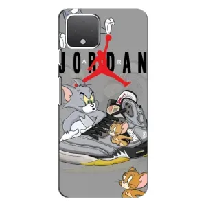 Силіконовый Чохол Nike Air Jordan на Гугл Піксель 4 (Air Jordan)