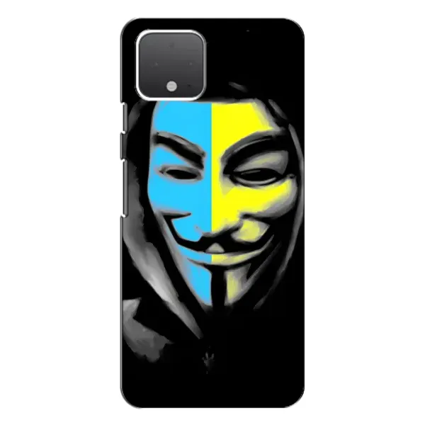 Чехол с рисунком «Анонимус патриот» для Google Pixel 4 Чехол с рисунком «Анонимус патриот» для Google Pixel 4