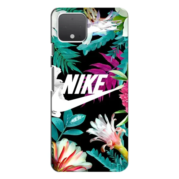 Чехол с рисунком «Цветочный Nike» для Google Pixel 4 Чехол с рисунком «Цветочный Nike» для Google Pixel 4