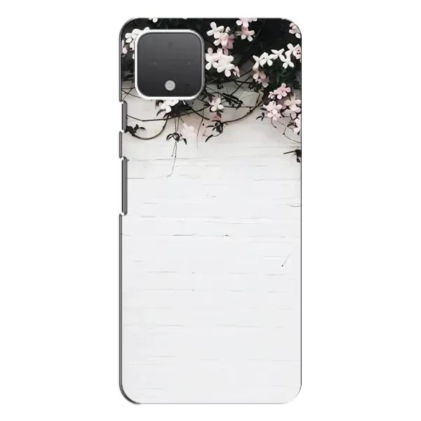 Чехол с рисунком «Цветы на стене» для Google Pixel 4
