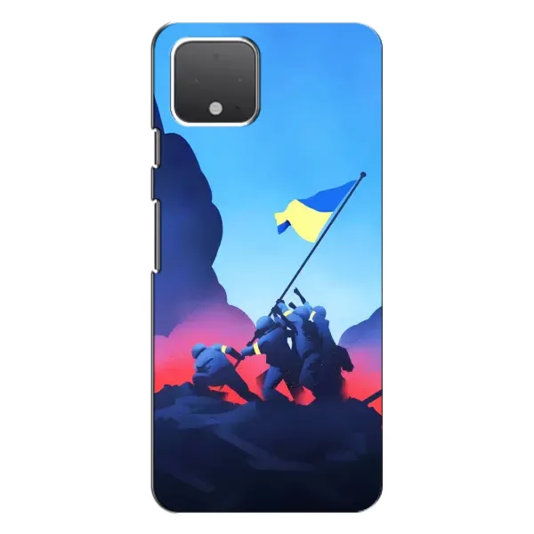 Чехол с рисунком «Деокупація» для Google Pixel 4 Чехол с рисунком «Деокупація» для Google Pixel 4