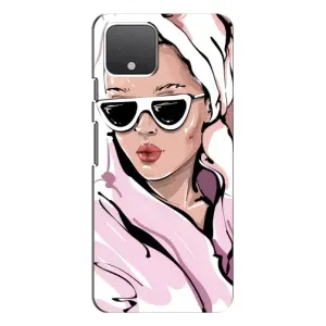 Чохол з картинкою Модні Дівчата Google Pixel 4 (Дівчина в халаті)