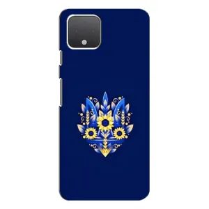 Чехол с картинкой (Патриотический ГЕРБ) на Google Pixel 4 (герб)