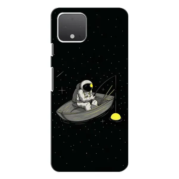 Чехол с рисунком «Космонавт на рыбалке» для Google Pixel 4 Чехол с рисунком «Космонавт на рыбалке» для Google Pixel 4