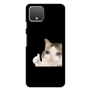 Чехол с рисунком «Кот в слезах» для Google Pixel 4