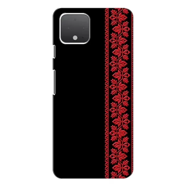 Чехол с рисунком «Красная Вышиванка» для Google Pixel 4 Чехол с рисунком «Красная Вышиванка» для Google Pixel 4