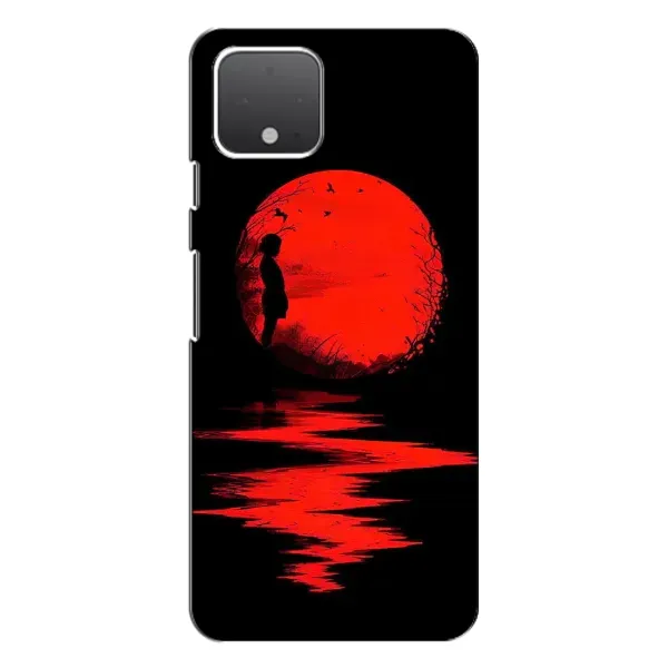Чехол с рисунком «Красный Закат» для Google Pixel 4