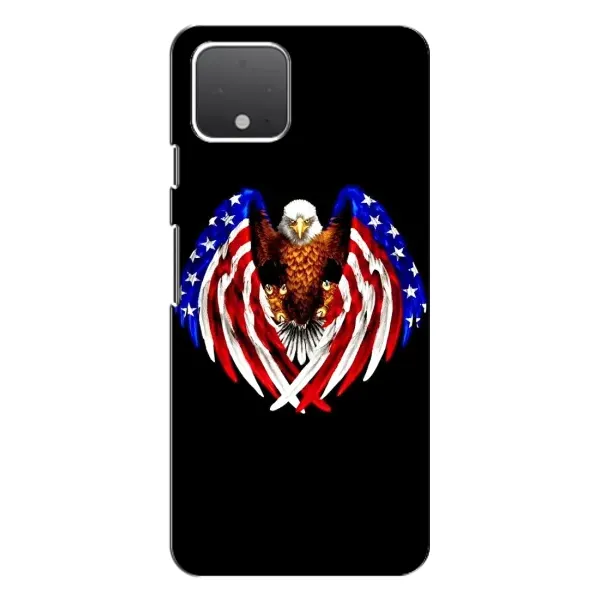 Чехол с рисунком «Крылья США» для Google Pixel 4