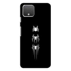 Чехол Супергерой Человека Паука на Google Pixel 4 (Лого паука)