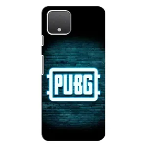 Чехол (TPU) с картинкой "Лого Пабг" на Гугл Пиксель 4 (Лого PUBG)