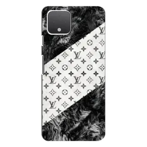 Чохол Стиль Louis Vuitton на Google Pixel 4 (LV на білому)