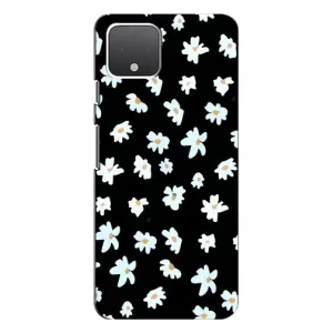 Чехол с ромашками на Google Pixel 4 (Маленькие ромашки)