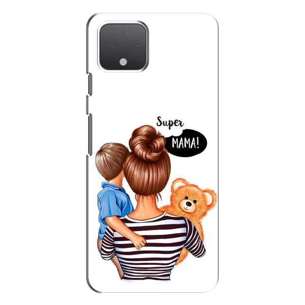Чехол с рисунком «Мама и сын» для Google Pixel 4