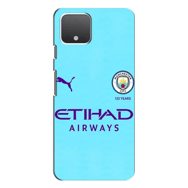 Чехол с рисунком «Man City» для Google Pixel 4