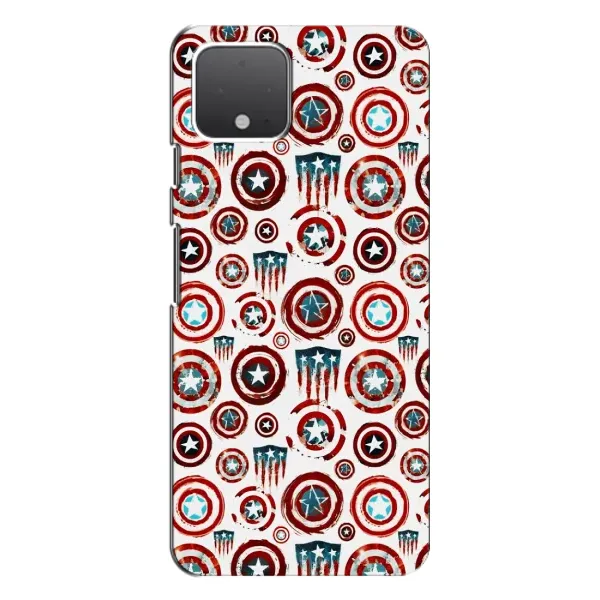 Чохол з малюнком «Марвел щити» для Google Pixel 4 Чохол з малюнком «Марвел щити» для Google Pixel 4