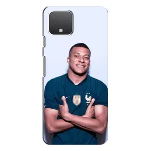 Чехол (TPU) с Футболистом на Google Pixel 4 (Мбаппешичка)
