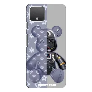 Силіконовий чохол для Google Pixel 4 (Ведмідь Louis Vuitton)