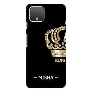 Іменні Чохли для Google Pixel 4 (MISHA)
