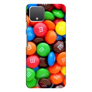 Чехол с изображением  вкусной еды для Google Pixel 4 (Разноцветные M&M'S)