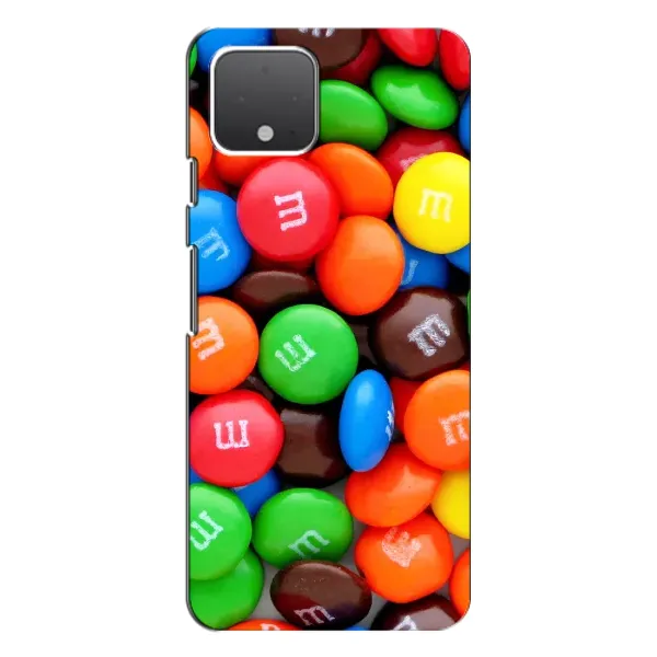 Чехол с рисунком «Разноцветные M&M'S» для Google Pixel 4 Чехол с рисунком «Разноцветные M&M'S» для Google Pixel 4