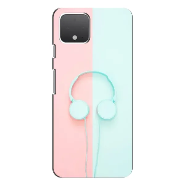 Чехол с рисунком «Наушники» для Google Pixel 4