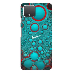 Силіконовый Чохол на Google Pixel 4 з картинкою НАЙК (Найк зелений)
