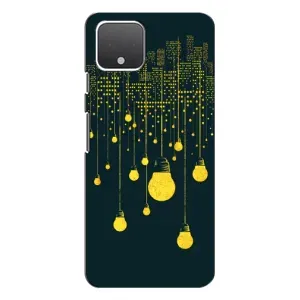 Силиконовые Чехлы Любимому человеку для Google Pixel 4 (Ночной город)