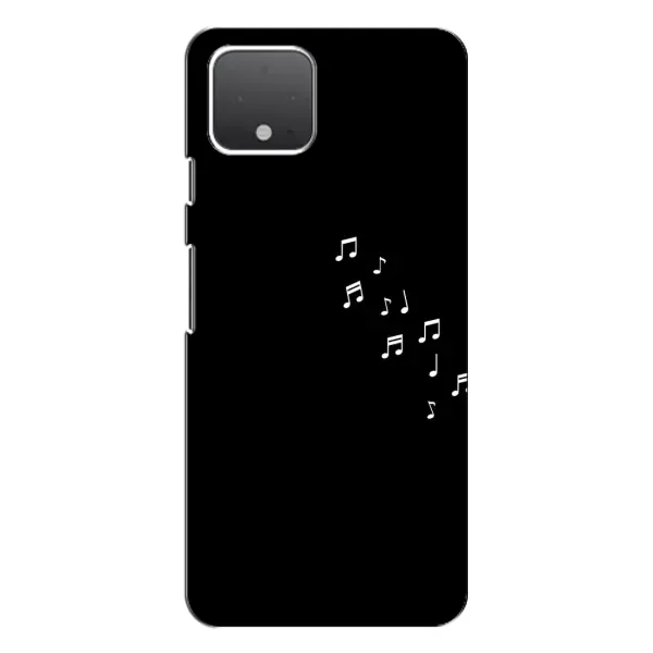 Чехол с рисунком «Ноты» для Google Pixel 4