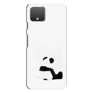 Чехол с рисунком «Панда обиделся» для Google Pixel 4