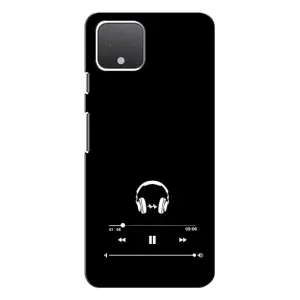 Чохол з картинками на чорному фоні для Google Pixel 4 (Плеєр)