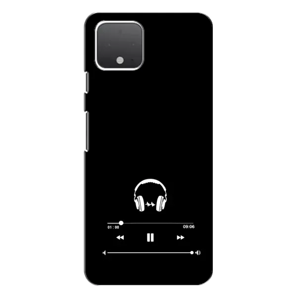 Чехол с рисунком «Плеер» для Google Pixel 4
