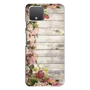 Чехлы с тематикой "ЦВЕТЫ" на Google Pixel 4 (Плетущиеся цветы)