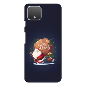 Чехол Санта Клаус для Google Pixel 4 (Подарки от Санты)