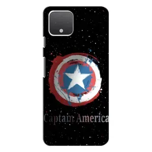 Чехол с Щитом Капитана Америки на Google Pixel 4 (Щит Капитана)