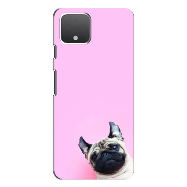 Чехол с рисунком «Собака на розовом» для Google Pixel 4 Чехол с рисунком «Собака на розовом» для Google Pixel 4