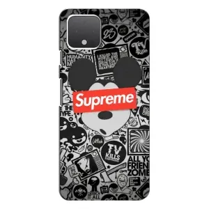 Чохол з малюнком «Supreme Маус» для Google Pixel 4