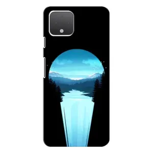 Чехол с рисунком «Синий Водопад» для Google Pixel 4