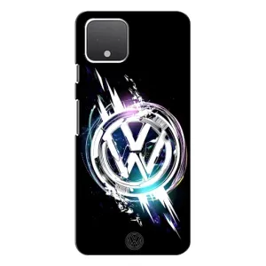 Чехол "Фольксваген" для Google Pixel 4 (Volkswagen на черном)