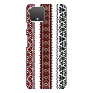 Силиконовый Чехол на Google Pixel 4 с картинкой Вышиванки (Вышиваночки)